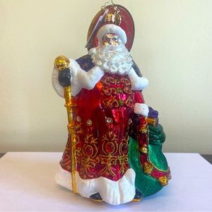 Christopher Radko Rare Handmade Christmas Ornament - Magnificent Journey